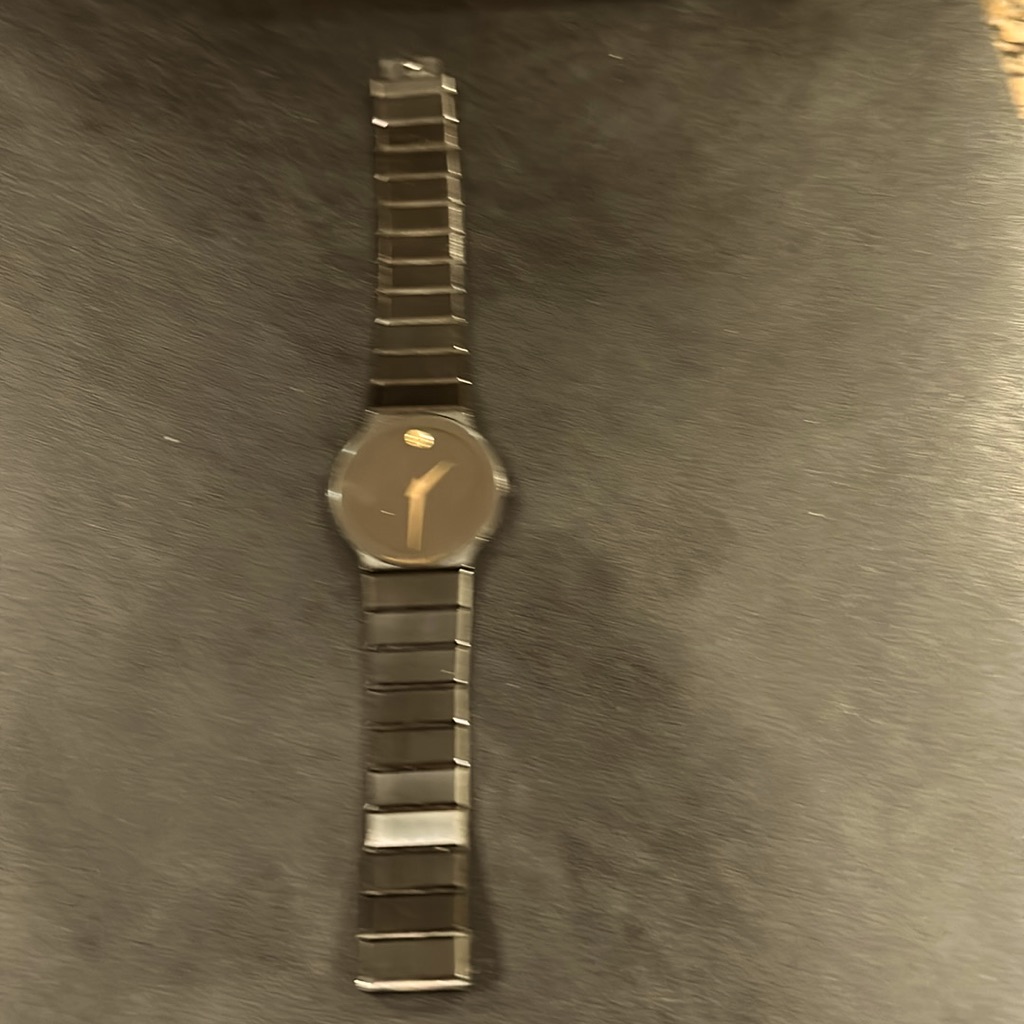 Movado Mens Watch Ultra Thin Preowned